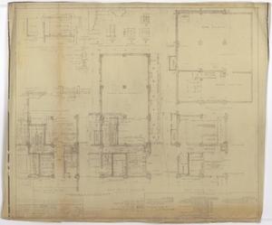 Primary view of object titled 'West Texas Utilities Office Addition, Abilene, Texas: Floor & Basement Plans'.