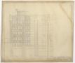 Thumbnail image of item number 1 in: 'West Texas Utilities Office Addition, Abilene, Texas: South Elevation'.