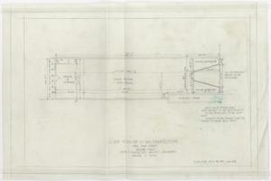Primary view of object titled 'Weltman's Store Building, Abilene, Texas: Floor Plan'.