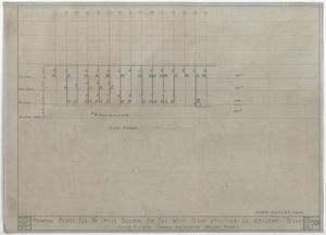 Primary view of object titled 'West Texas Utilities Office Mechanical Plans, Abilene, Texas: Riser Diagram'.