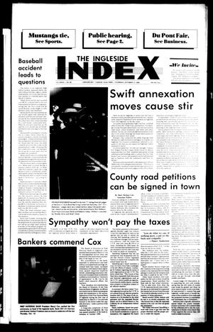 The Ingleside Index (Ingleside, Tex.), Vol. 36, No. 36, Ed. 1 Thursday, October 17, 1985