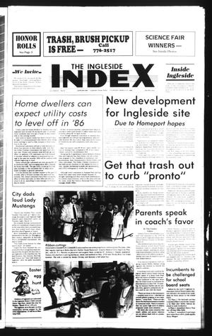 The Ingleside Index (Ingleside, Tex.), Vol. 37, No. 5, Ed. 1 Thursday, March 13, 1986