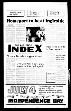 The Ingleside Index (Ingleside, Tex.), Vol. 36, No. 21, Ed. 1 Thursday, July 4, 1985