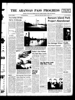 Primary view of object titled 'The Aransas Pass Progress (Aransas Pass, Tex.), Vol. 66, No. 1, Ed. 1 Wednesday, March 20, 1974'.