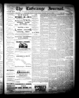 The La Grange Journal. (La Grange, Tex.), Vol. 15, No. 14, Ed. 1 Thursday, April 5, 1894