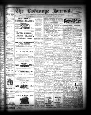 The La Grange Journal. (La Grange, Tex.), Vol. 18, No. 6, Ed. 1 Thursday, February 4, 1897