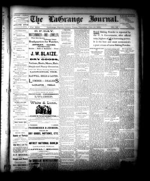The La Grange Journal. (La Grange, Tex.), Vol. 13, No. 24, Ed. 1 Thursday, June 16, 1892