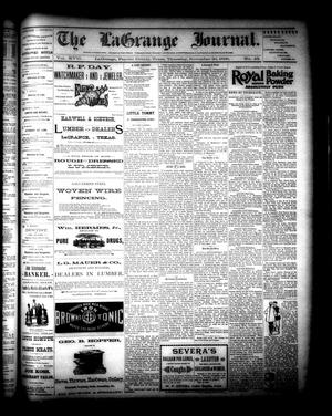 The La Grange Journal. (La Grange, Tex.), Vol. 17, No. 48, Ed. 1 Thursday, November 26, 1896