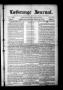 Newspaper: La Grange Journal. (La Grange, Tex.), Vol. 33, No. 26, Ed. 1 Thursday…