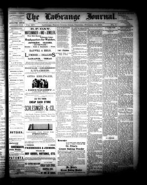 The La Grange Journal. (La Grange, Tex.), Vol. 15, No. 7, Ed. 1 Thursday, February 15, 1894