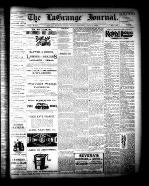 The La Grange Journal. (La Grange, Tex.), Vol. 17, No. 23, Ed. 1 Thursday, June 4, 1896