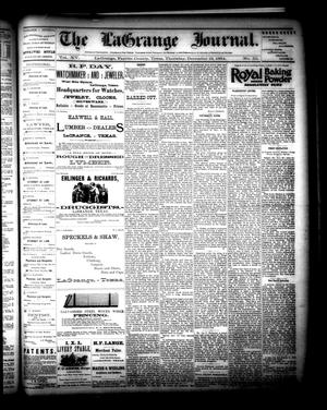 The La Grange Journal. (La Grange, Tex.), Vol. 15, No. 50, Ed. 1 Thursday, December 13, 1894