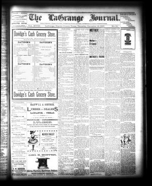 The La Grange Journal. (La Grange, Tex.), Vol. 18, No. 50, Ed. 1 Thursday, December 16, 1897