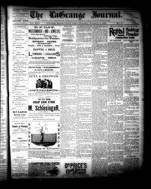 The La Grange Journal. (La Grange, Tex.), Vol. 14, No. 5, Ed. 1 Thursday, February 2, 1893