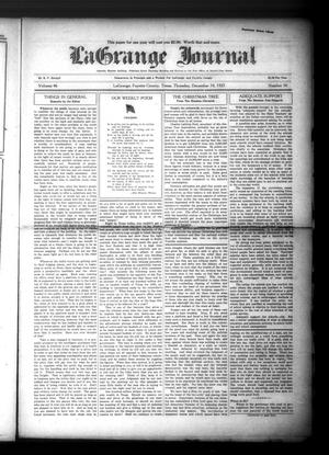 La Grange Journal (La Grange, Tex.), Vol. 46, No. 50, Ed. 1 Thursday, December 10, 1925