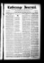 Newspaper: La Grange Journal. (La Grange, Tex.), Vol. 39, No. 34, Ed. 1 Thursday…