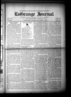 La Grange Journal (La Grange, Tex.), Vol. 50, No. 36, Ed. 1 Thursday, September 5, 1929