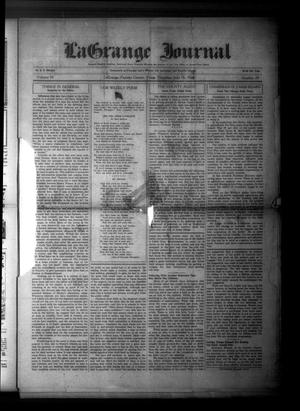 La Grange Journal (La Grange, Tex.), Vol. 50, No. 29, Ed. 1 Thursday, July 18, 1929
