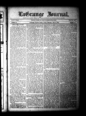 La Grange Journal. (La Grange, Tex.), Vol. 35, No. 24, Ed. 1 Thursday, June 11, 1914
