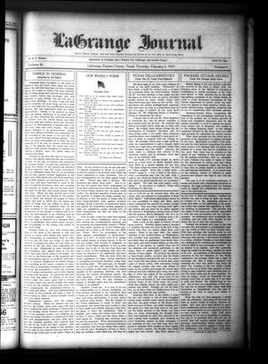 La Grange Journal (La Grange, Tex.), Vol. 46, No. 6, Ed. 1 Thursday, February 5, 1925