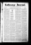 Newspaper: La Grange Journal. (La Grange, Tex.), Vol. 39, No. 30, Ed. 1 Thursday…