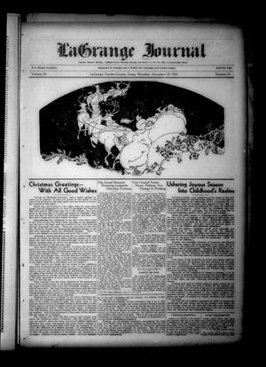 La Grange Journal (La Grange, Tex.), Vol. 56, No. 51, Ed. 1 Thursday, December 19, 1935
