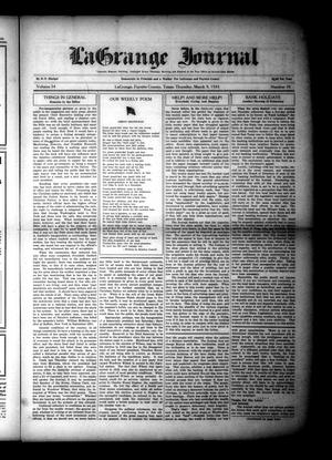 La Grange Journal (La Grange, Tex.), Vol. 54, No. 10, Ed. 1 Thursday, March 9, 1933