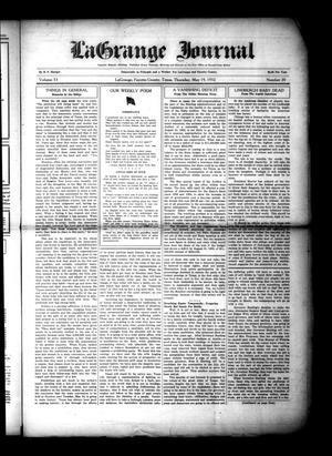La Grange Journal (La Grange, Tex.), Vol. 53, No. 20, Ed. 1 Thursday, May 19, 1932