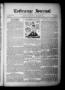 Thumbnail image of item number 1 in: 'La Grange Journal (La Grange, Tex.), Vol. 61, No. 38, Ed. 1 Thursday, September 19, 1940'.