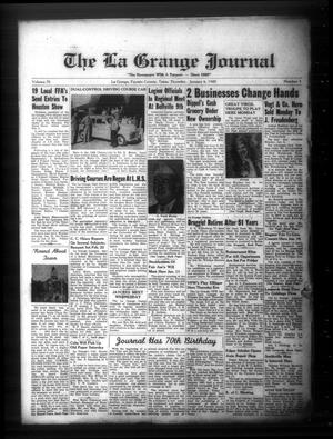 The La Grange Journal (La Grange, Tex.), Vol. 70, No. 1, Ed. 1 Thursday, January 6, 1949