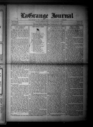 La Grange Journal (La Grange, Tex.), Vol. 50, No. 24, Ed. 1 Thursday, June 13, 1929