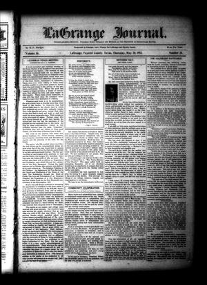 La Grange Journal. (La Grange, Tex.), Vol. 36, No. 20, Ed. 1 Thursday, May 20, 1915