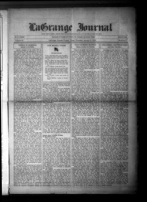 La Grange Journal (La Grange, Tex.), Vol. 51, No. 2, Ed. 1 Thursday, January 9, 1930