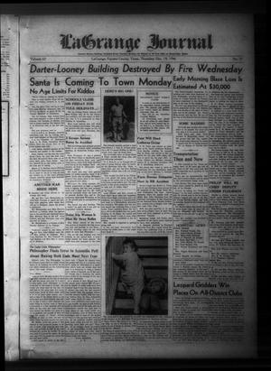 Primary view of object titled 'La Grange Journal (La Grange, Tex.), Vol. 67, No. 51, Ed. 1 Thursday, December 19, 1946'.