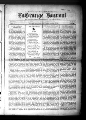 La Grange Journal (La Grange, Tex.), Vol. 46, No. 46, Ed. 1 Thursday, November 12, 1925