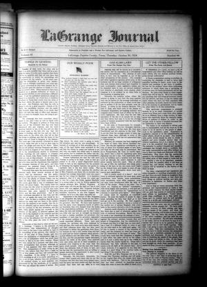 La Grange Journal (La Grange, Tex.), Vol. 45, No. 44, Ed. 1 Thursday, October 30, 1924