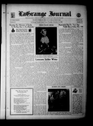 La Grange Journal (La Grange, Tex.), Vol. 63, No. 50, Ed. 1 Thursday, December 10, 1942