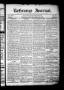 Primary view of La Grange Journal. (La Grange, Tex.), Vol. 33, No. 40, Ed. 1 Thursday, October 3, 1912