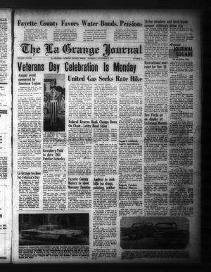 Primary view of object titled 'The La Grange Journal (La Grange, Tex.), Vol. 78, No. 45, Ed. 1 Thursday, November 7, 1957'.