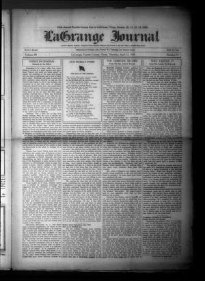 La Grange Journal (La Grange, Tex.), Vol. 49, No. 15, Ed. 1 Thursday, April 12, 1928