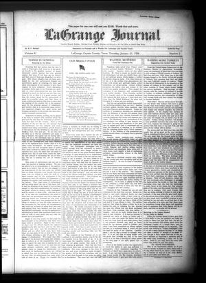 La Grange Journal (La Grange, Tex.), Vol. 47, No. 3, Ed. 1 Thursday, January 21, 1926