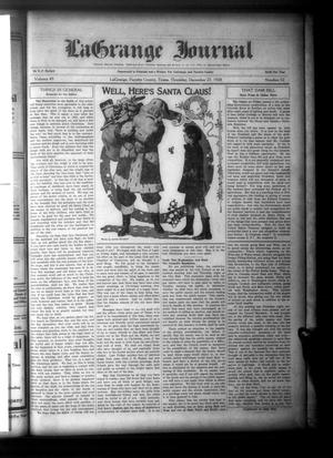 La Grange Journal (La Grange, Tex.), Vol. 49, No. 52, Ed. 1 Thursday, December 27, 1928