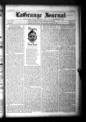 La Grange Journal (La Grange, Tex.), Vol. 47, No. 52, Ed. 1 Thursday, December 30, 1926