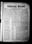 Newspaper: La Grange Journal (La Grange, Tex.), Vol. 58, No. 5, Ed. 1 Thursday, …