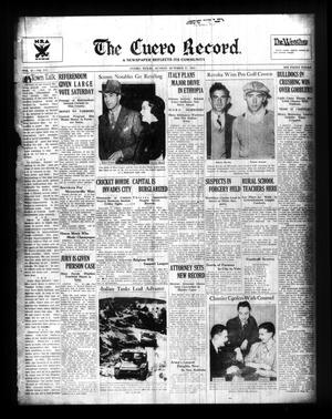 The Cuero Record. (Cuero, Tex.), Vol. 41, No. 251, Ed. 1 Sunday, October 27, 1935