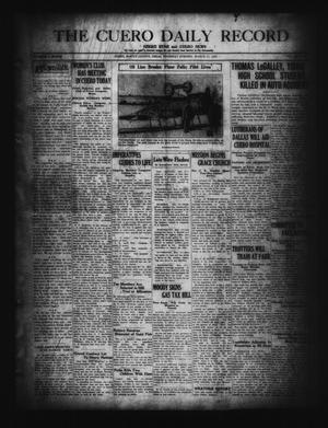 The Cuero Daily Record (Cuero, Tex.), Vol. 66, No. 63, Ed. 1 Thursday, March 17, 1927