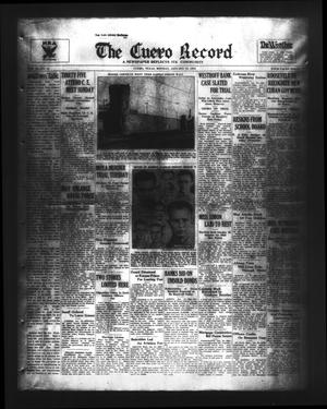 The Cuero Record (Cuero, Tex.), Vol. 40, No. 18, Ed. 1 Monday, January 22, 1934