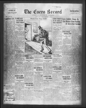 The Cuero Record (Cuero, Tex.), Vol. 37, No. 291, Ed. 1 Friday, December 11, 1931