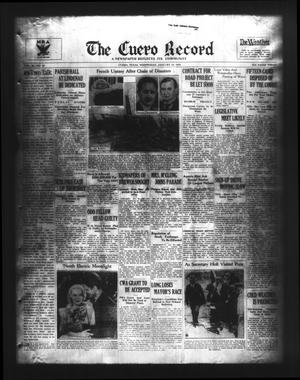 The Cuero Record (Cuero, Tex.), Vol. 40, No. 20, Ed. 1 Wednesday, January 24, 1934
