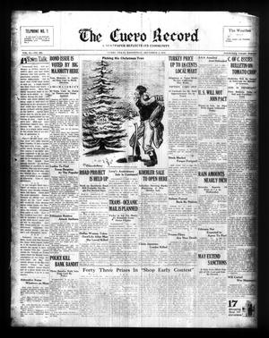 The Cuero Record (Cuero, Tex.), Vol. 41, No. 281, Ed. 1 Wednesday, December 4, 1935